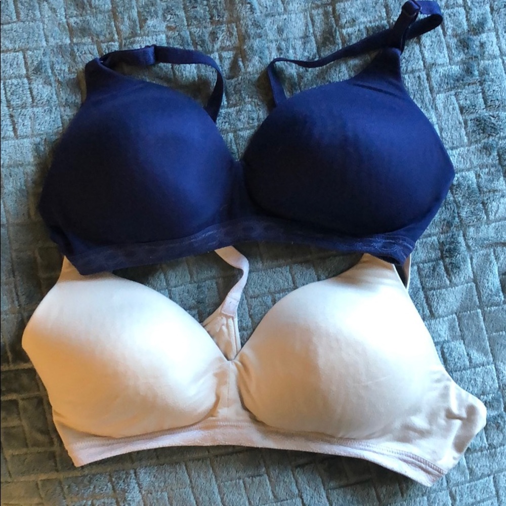 Padded, no-wire bras